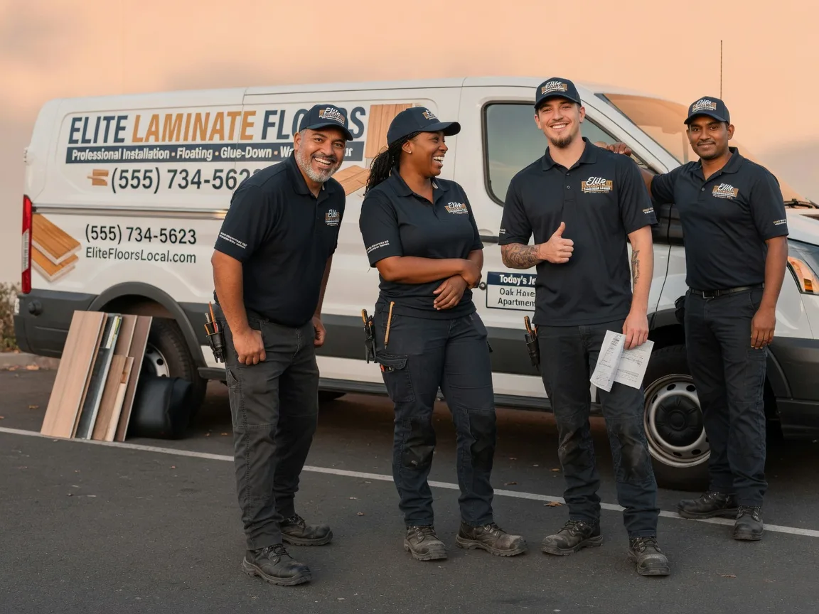 Laminate flooring installation company in Berclair, TX